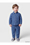 Alita City Lcw Baby Indigo Regular Fit Patterned Baby Boy Jean Pants with a Difference in Color - 2