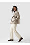 Two Mt Shop Quality Xside Brown Oversize Women's Cashmere Coat - 2