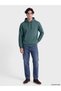 Green Men's Thick Hoodie - 3