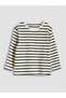 Two Mt Shop Quality Lcw Baby Ecru Striped Baby Boy T-Shirt