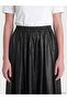 Alita City Lcw Modest Black Plain Long Women's Skirt with a Difference - 3