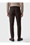 Özmarka New Season Brown Regular Fit Men's Trousers - 4