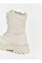 Alita City Lcw Steps Beige Women's Boots with a Difference - 5