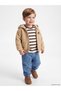 Timeless Clothing & Timeless Choices Hooded Embroidered Plush Baby Boy Cardigan - 2
