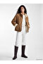Esvab • Modern & Distinctive Loose-Fit Women's Suede Look Coat - 3