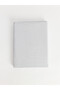 Alita City Lcw Home Gray Poplin Flat Double Bed Sheet with a Difference - 2