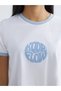 Alita City Koor Sport White Printed Loose & Baggy Women's Sports T-Shirt with a Difference - 3