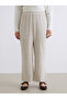 Two Mt Shop Quality Lcw Comfort Beige Camisole Plain Standard & Regular Women's Sweatpants - 2