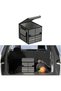 Mikacoz Car Trunk Organizer Multi-Compartment Foldable Storage Organizer with Lid Waterproof Storage Box