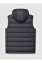 Two Mt Shop Quality Navy Blue Printed Boys' Puffer Vest - 4
