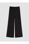 Two Mt Shop Quality Lcw Comfort Black Interlock Plain Standard & Regular Women's Sweatpants - 5
