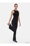 Black Spanish Flare Women's Sports Leggings