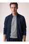 Uzg Store's Men's Zipper Sweatshirt with High Collar for Style Enthusiasts - 2