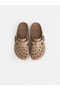 Alita City Lcw Steps Beige Women's Sabo Slippers with a Difference - 3