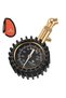 Tire Pressure Gauge for Cars 0-75 PSI with Large Glow Dial Air Pressure Gauge Calibrated to ANSI B40.1 Grade A(Plus-Minus 1%), Tire Gauge for Tire Pressure Car Accessories