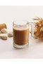 Set of 4 Glass Mugs with Handles Thick Bottom Glass Cups with Handles for Soft Drinks, Tea, Coffee, Beer and Water (11.3 X 10.3 cm)
