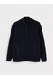 Esvab • Modern & Distinctive Stand Collar Men's Fleece Zip-Up Sweatshirt - 6