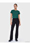 Black Spanish Flare Women's Sports Leggings Pants - 2