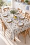 Fiber Pvc Kitchen Tablecloth – Wipeable, Stain-Resistant, and Easy to Clean - 5