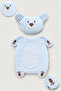 Baby Diaper Set with Teddy Bear Figure