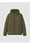Two Mt Shop Quality Green Hooded Boys' Inflatable Coat