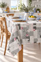 Fiber Pvc Kitchen Tablecloth – Wipeable, Stain-Resistant, and Easy to Clean - 5