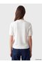 Alita City Lcw Modest Ecru Knitwear Plain Tie-Neck Women's Sweater - 4