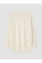 Two Mt Shop Quality Lcw Modest Ecru Knitwear Plain Loose & Baggy Women's Tunic - 6