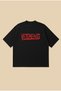 Vetements Red Printed Oversize Boxy Cut Unisex 100% Cotton Tshirt |   Streetwear