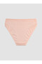 Vizyon New Season Pink Text Printed Bikini Panties - 2