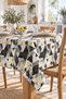 Fiber Pvc Kitchen Tablecloth – Wipeable, Stain-Resistant, and Easy to Clean - 4