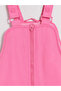 Pink Water Repellent Girls' Ski Overalls - 3