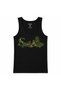 Saudi Arabia Emerald Heritage Palm & Swords Graphic Tank Top