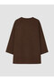 Alita City Lcw Modest Brown Straight Base-Length Women's Kimono with a Difference - 6