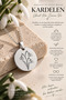 Dandelion Flower Necklace – Women's Elegant Floral Necklace, Minimal Steel Necklace, Meaningful Jewelry, Stylish Gift for Lover, Wife, Mom - 2