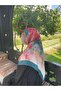 Large Size Pastel Floral Pattern Cotton Soft Scarf 120X120 - 2