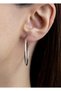 Xuping Silver Large Thin Hoop Earrings - Modern Non-Tarnish Anti-Allergic Vibrant Bright Color Fade-Resistant Stylish Gift New Season Trend Women's Earrings