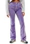 Flare Leg High Waist Corduroy Trousers - 2
