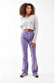 Flare Leg High Waist Corduroy Trousers