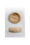 2-Piece Snack Bowl Set – Round Design, Natural Wood Presentation, Minimalist Decor Compatible, Snack Serving, Snack Bowl, Nut Bowl - 4