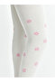 Two Mt Shop Quality Lcw Kids Pink Patterned Girls' Pantyhose - 4