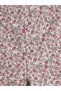 Two Mt Shop Quality Lcw Kids Ecru 2 Threaded Floral Tight & Slim Elastic Waist Girls' Leggings - 3