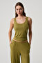 Relaxed Fit Draped Three-Piece Dressing Gown Set - 5