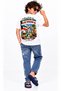 Kuwait Heritage Journey Falcon & Towers Graphic Kids T-Shirt - 4