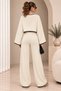 Knitwear Piping Transition Detail Sports Knitwear Double Set - 4
