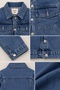 Girl's Blue Oversize Denim Jacket - Jeans Jacket/Jeans Coat - Jeans Coat - 5