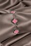 316L Steel Silver Chain Pink Color Clover Bracelet - 2