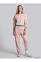 Two Mt Shop Quality Lcw Vision Pink Interlock Plain Standard & Regular Women's Sweatpants