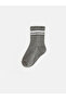 Rmz Gi̇yi̇m Farkiyla Striped Boys' Socks 3-Piece Set - 4
