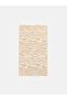 Alita City Beige Knitwear Patterned Women's Scarf with a Difference - 2
